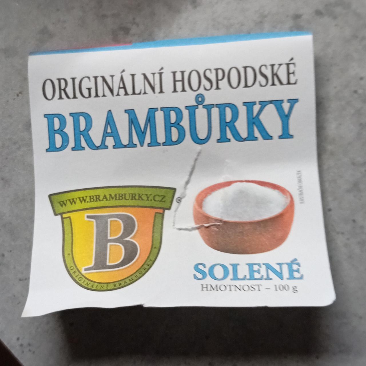 Fotografie - Originální hospodské brambůrky solené bramburky.cz