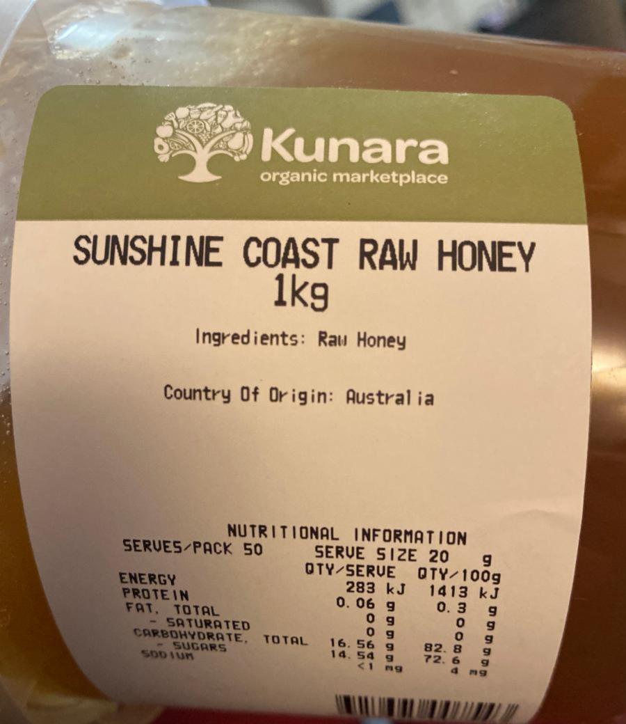 Fotografie - Sunshine coast RAW Honey Kunara