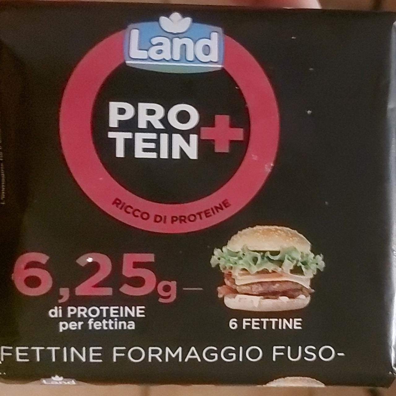 Fotografie - Fettine formaggio fuso protein+ Land