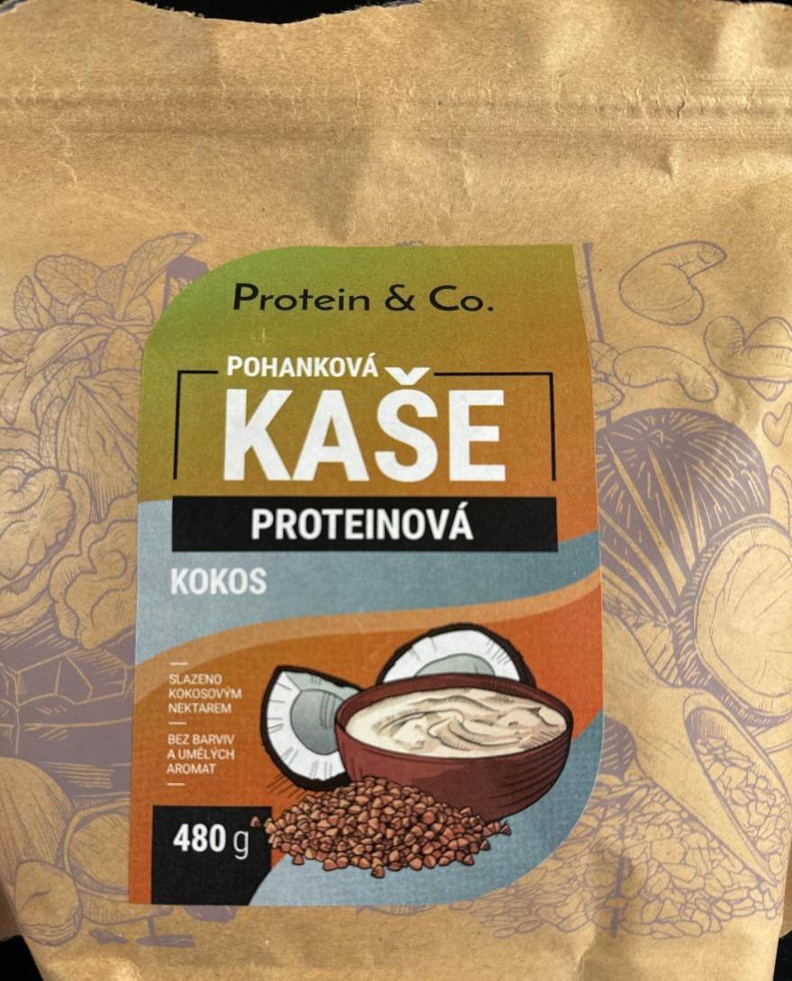 Fotografie - Pohanková proteinová kaše kokos Protein & Co.