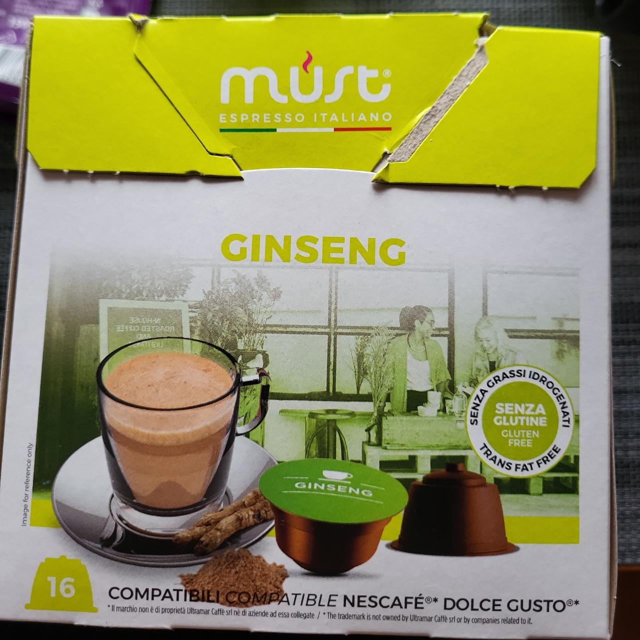 Must Dolce Gusto® Ginseng – 16 Compatible Capsules 