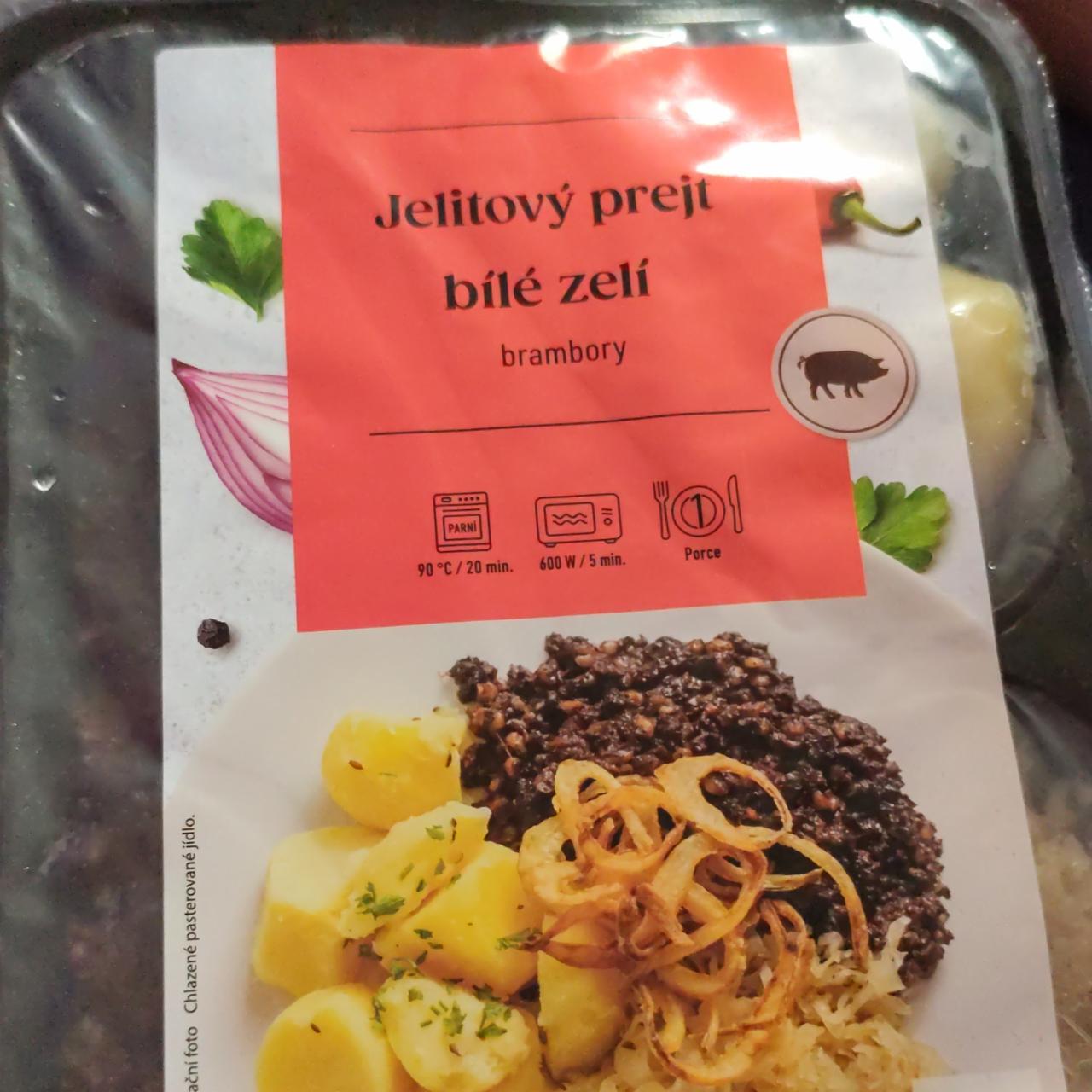 Fotografie - Jelitový prejt, bílé zelí, brambory Lidl