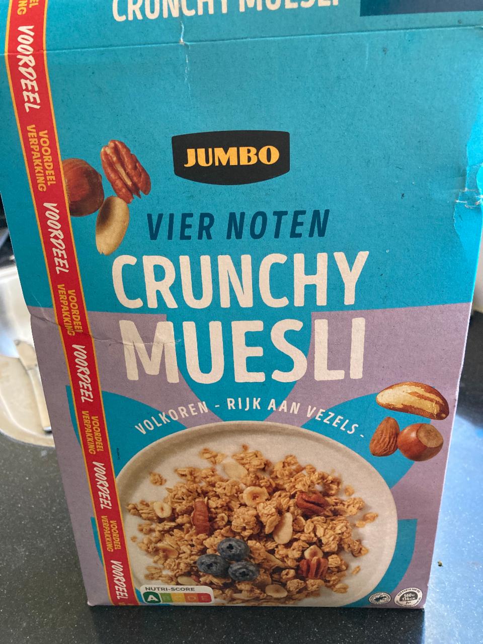 Fotografie - Crunchy muesli vier noten Jumbo