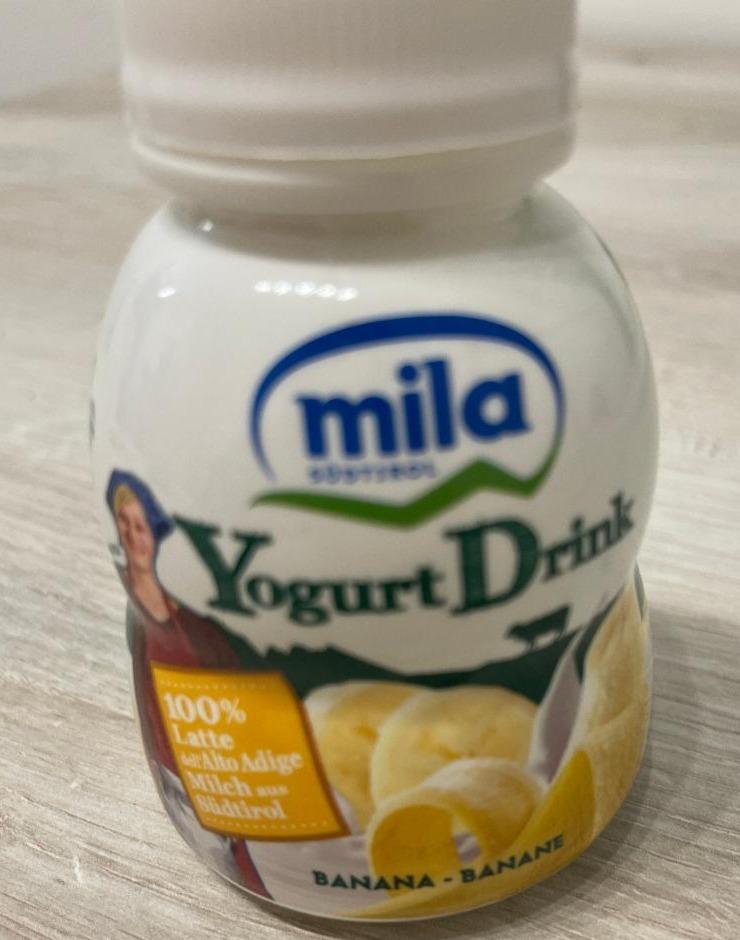 Fotografie - yogurt drink banana Mila