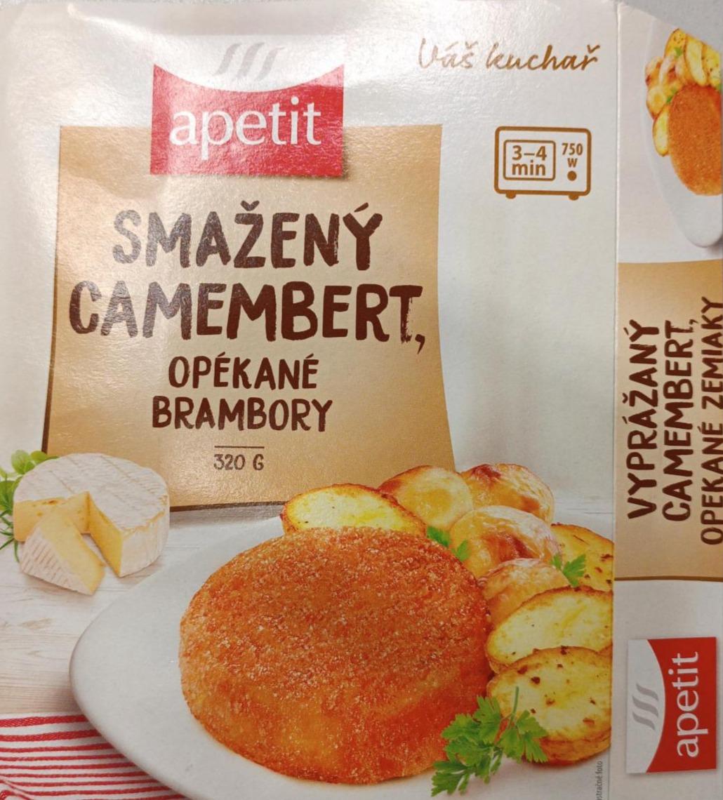 Fotografie - Smažený camembert, opékané brambory Apetit