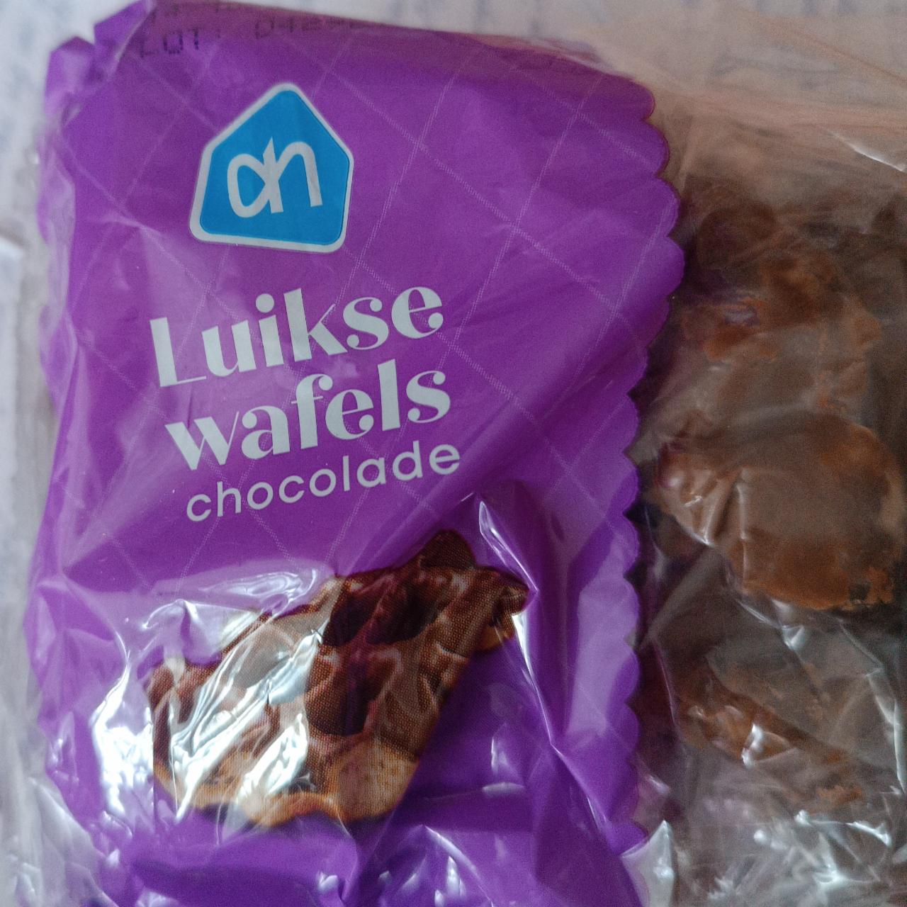 Fotografie - Luikse wafels chocolade AH