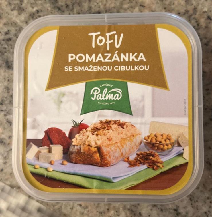 Fotografie - Tofu pomazánka se smaženou cibulkou Palma