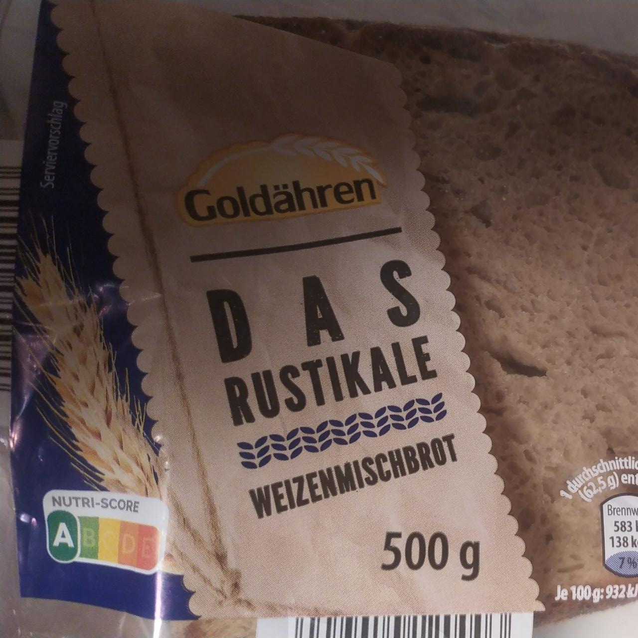 Fotografie - Das rustikale weizenmischbrot Goldähren