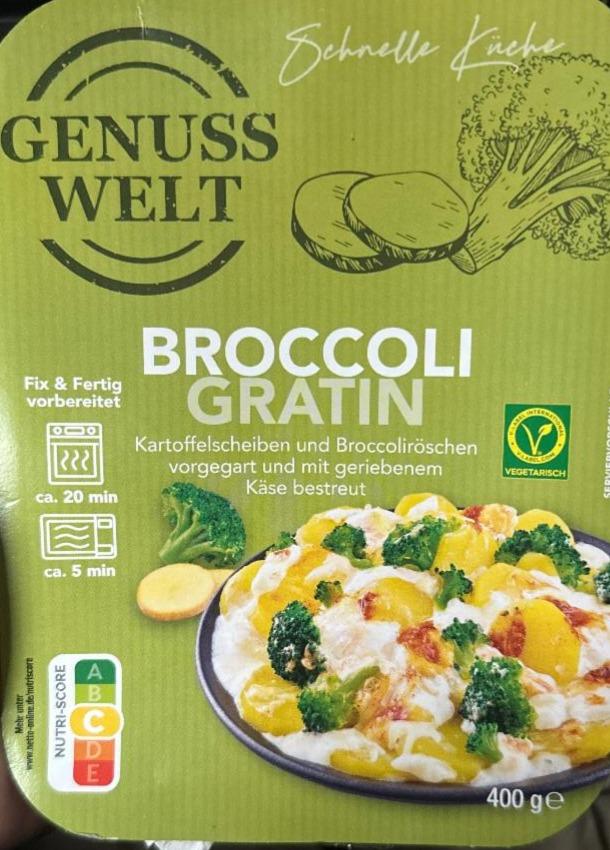 Fotografie - Broccoli gratin Genuss Welt