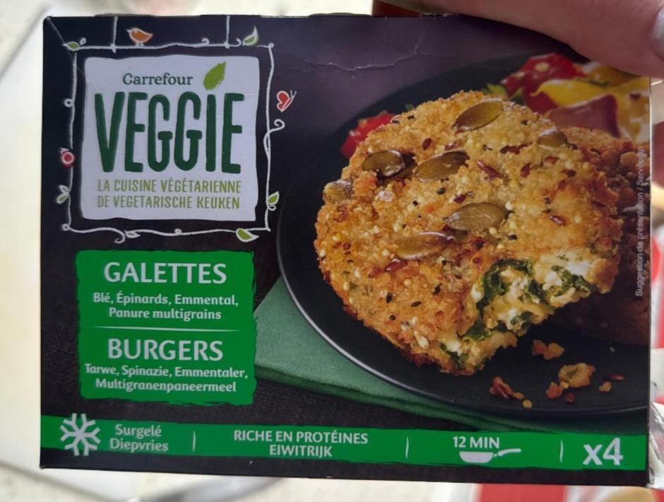 Fotografie - Veggie burgers Carrefour