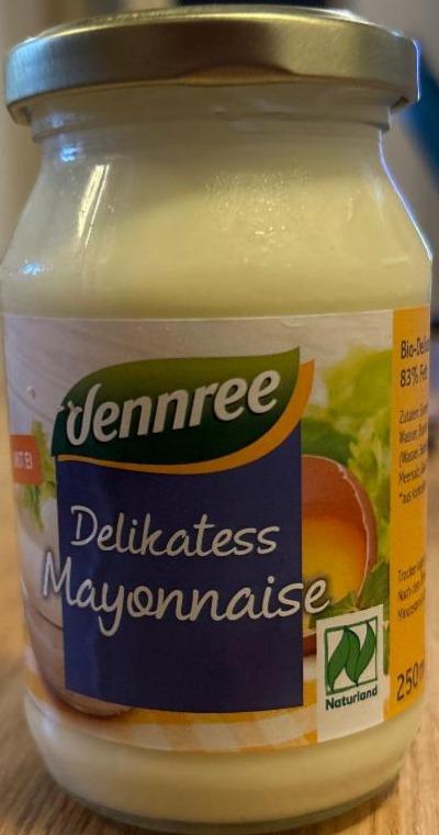 Fotografie - BIO majonéza delikatess mayonnaise Dennree