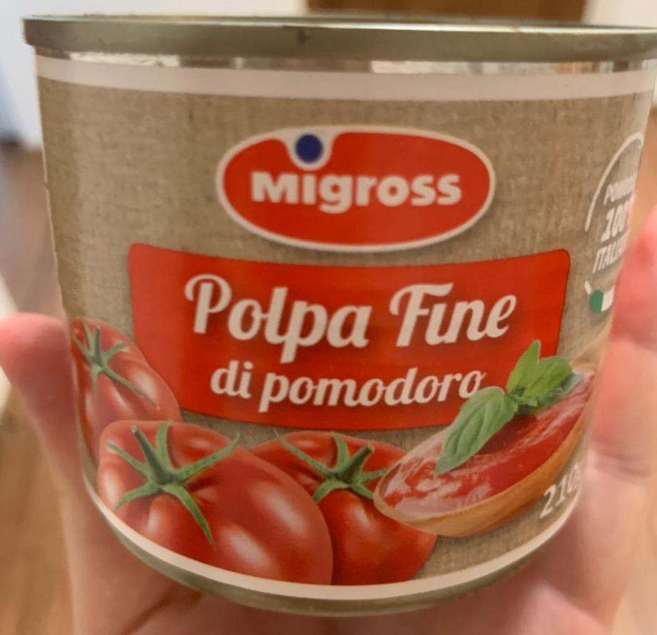 Fotografie - Polpa fine di pomodoro Migross