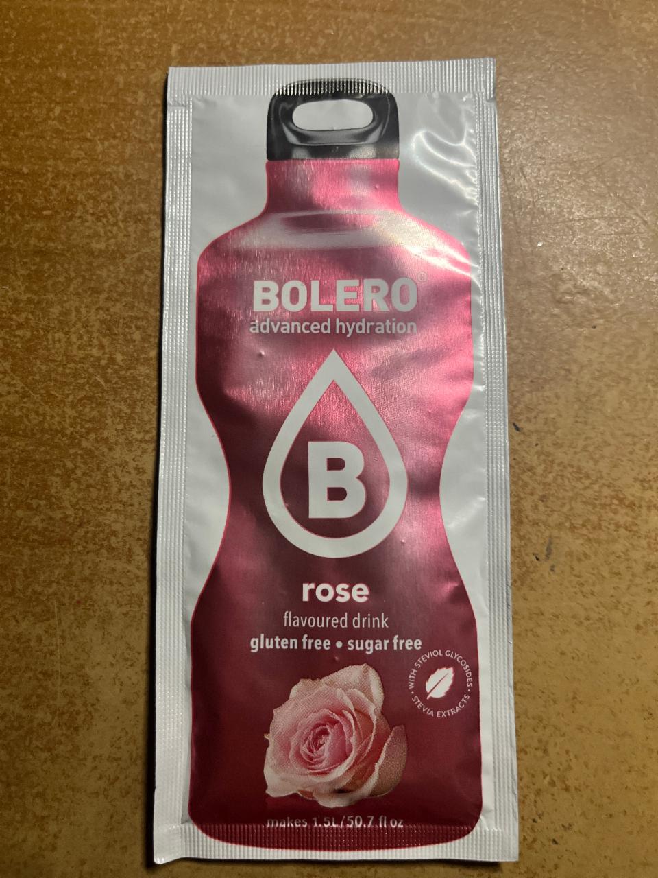 Fotografie - Rose flavoured drink sugar free Bolero