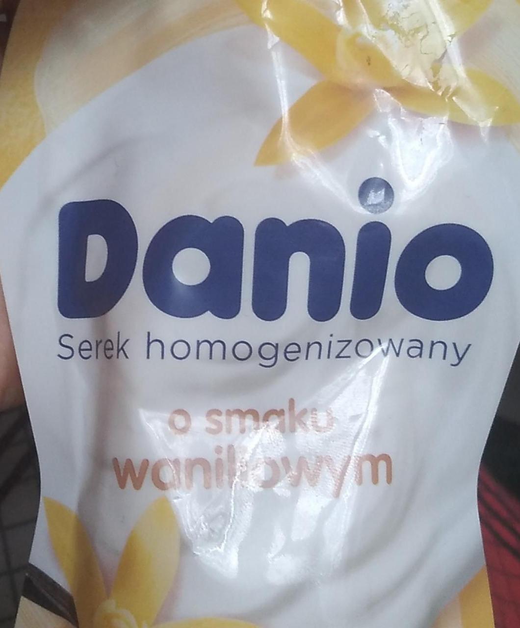 Fotografie - Serek homogenizowany o smaku waniliowym Danio