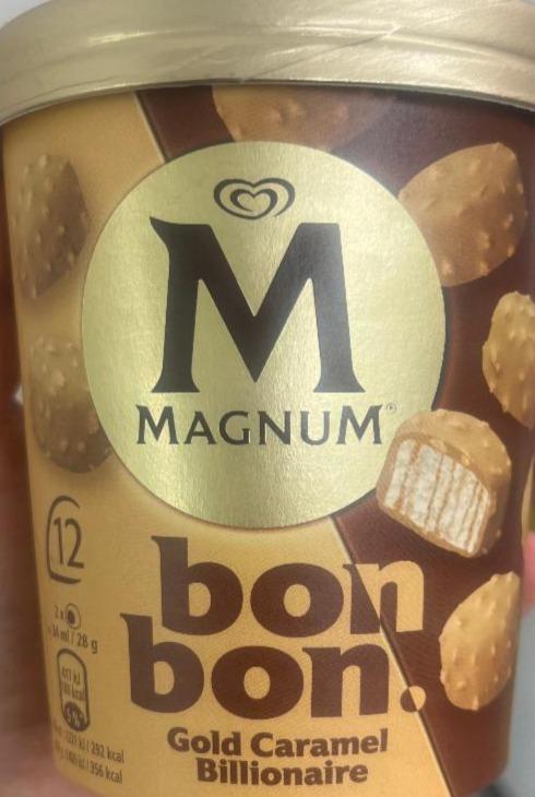 Fotografie - Bonbon gold caramel billionaire Magnum