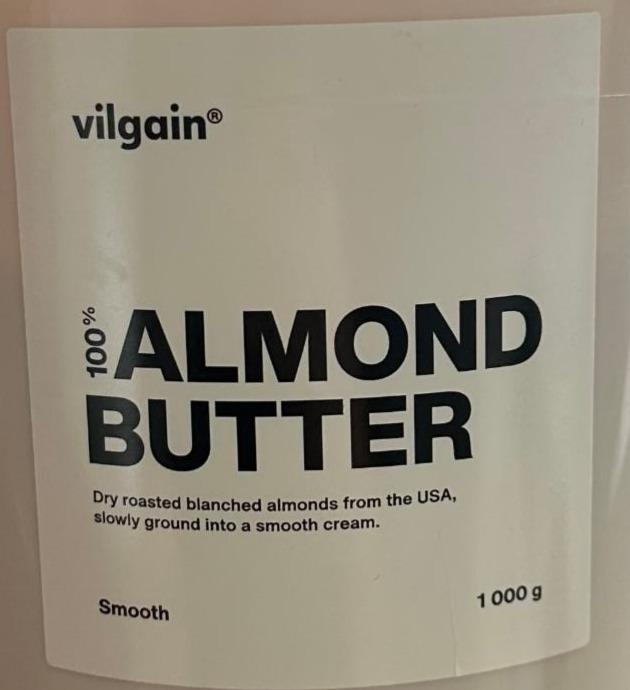 Fotografie - 100% Almond butter smooth Vilgain