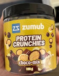 Fotografie - Protein crunchies choco-mix Zumub