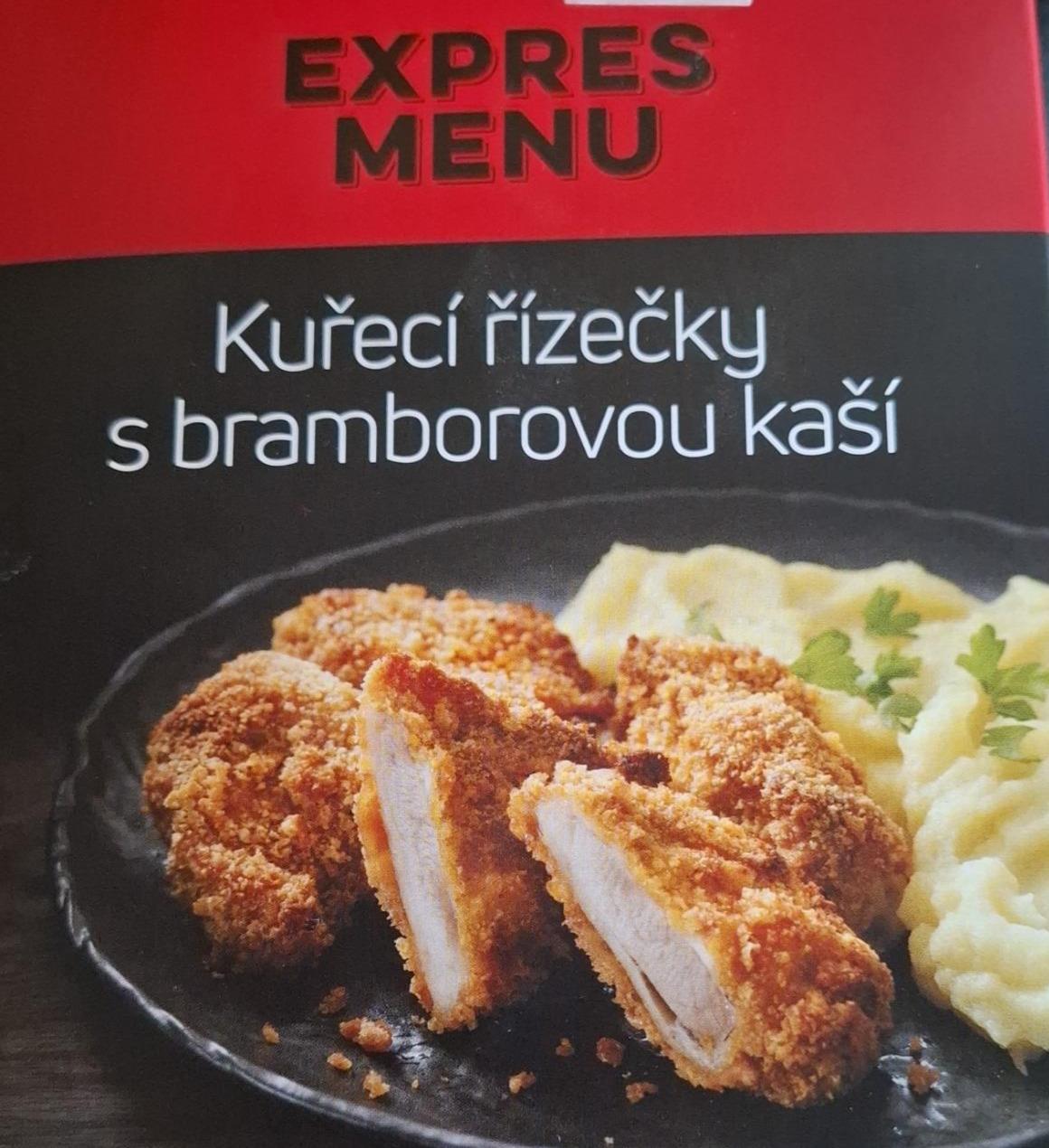 Fotografie - Kuřecí řízečky s bramborovou kaší Expres menu