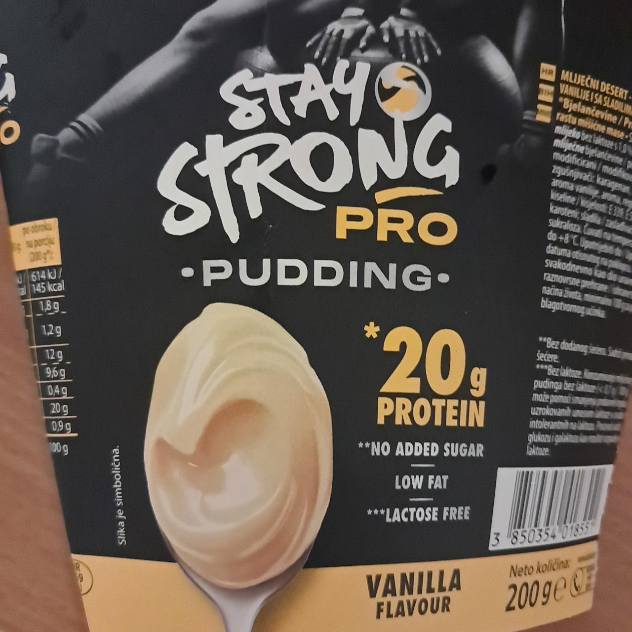 Fotografie - Pro pudding vanilla flavour Stay Strong