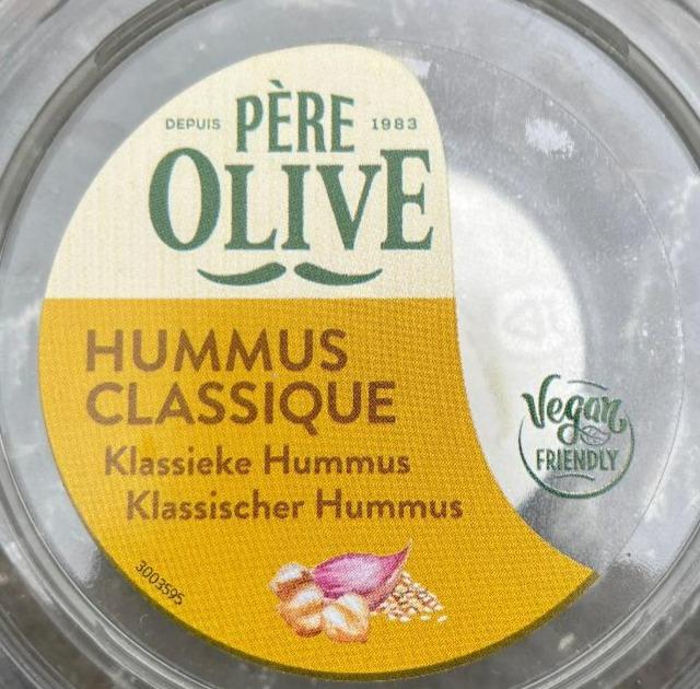 Fotografie - Hummus classique Père Olive