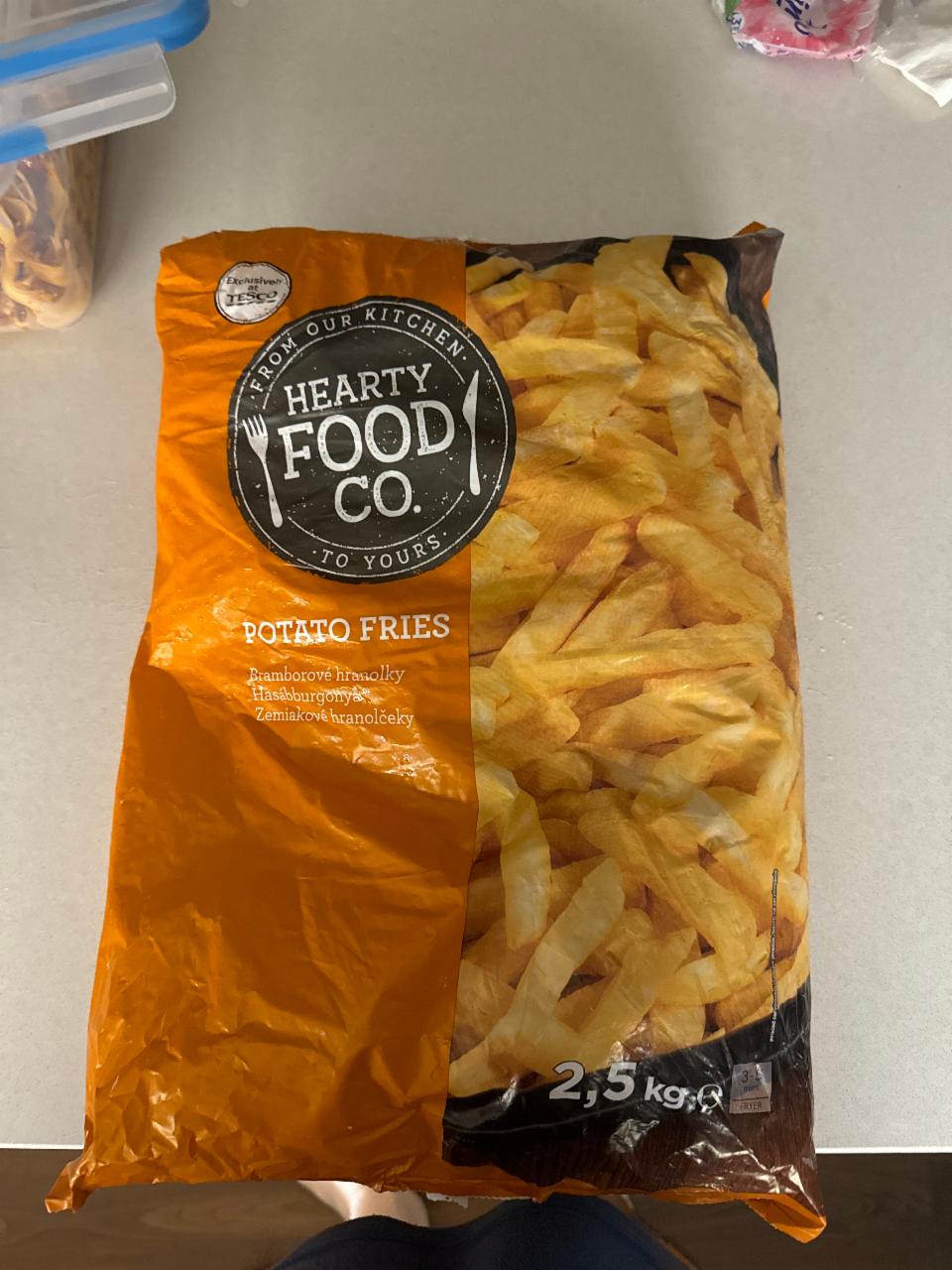 Fotografie - Hearty food co. potato fries Tesco