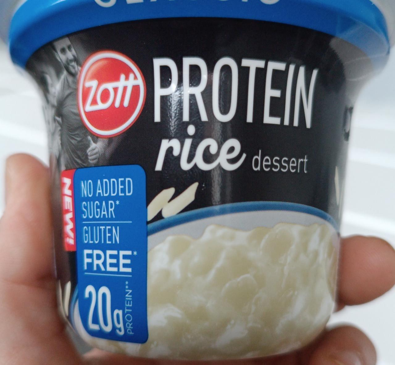 Fotografie - Protein Rice dessert Zott