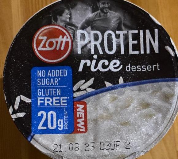 Fotografie - Protein Rice dessert Zott