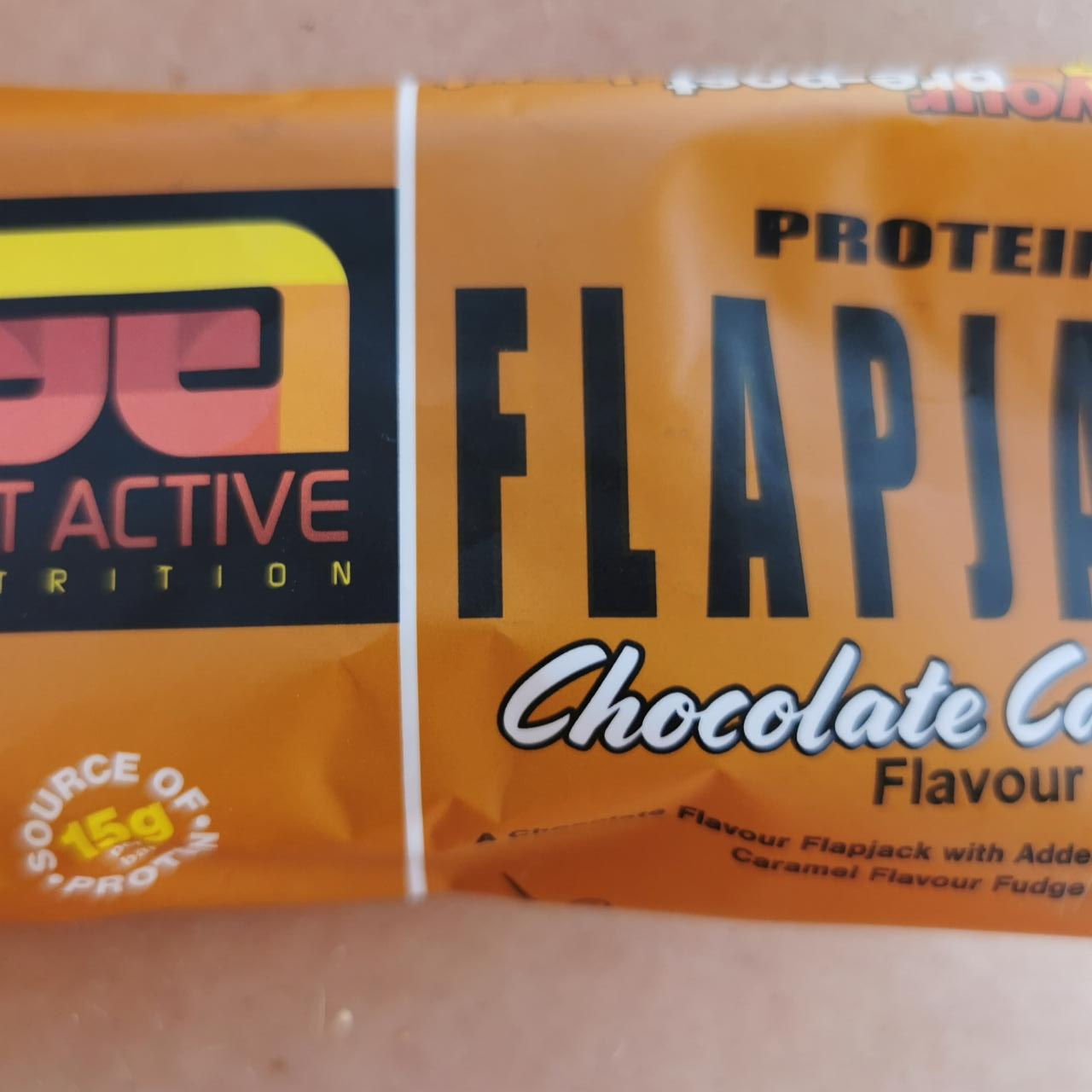 Fotografie - Protein flapjack chocolate caramel Get Active Nutrition