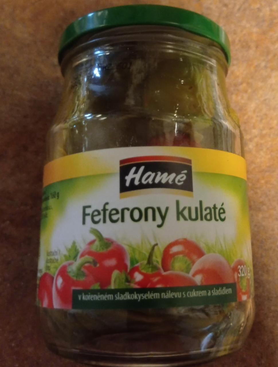 Fotografie - feferony kulaté Hamé