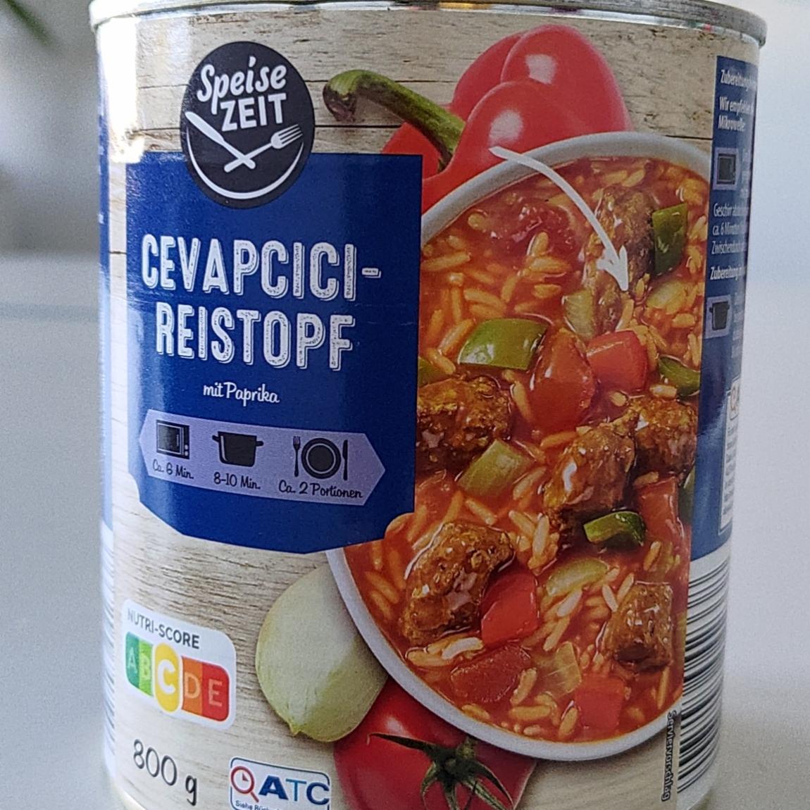 Fotografie - Cevapcici-reistopf mit paprika Speise ZEIT