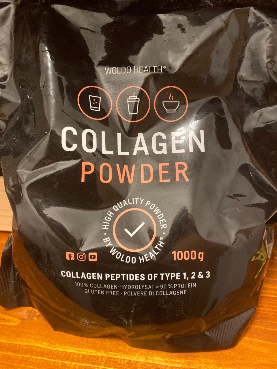 Fotografie - Collagen powder Woldo Health