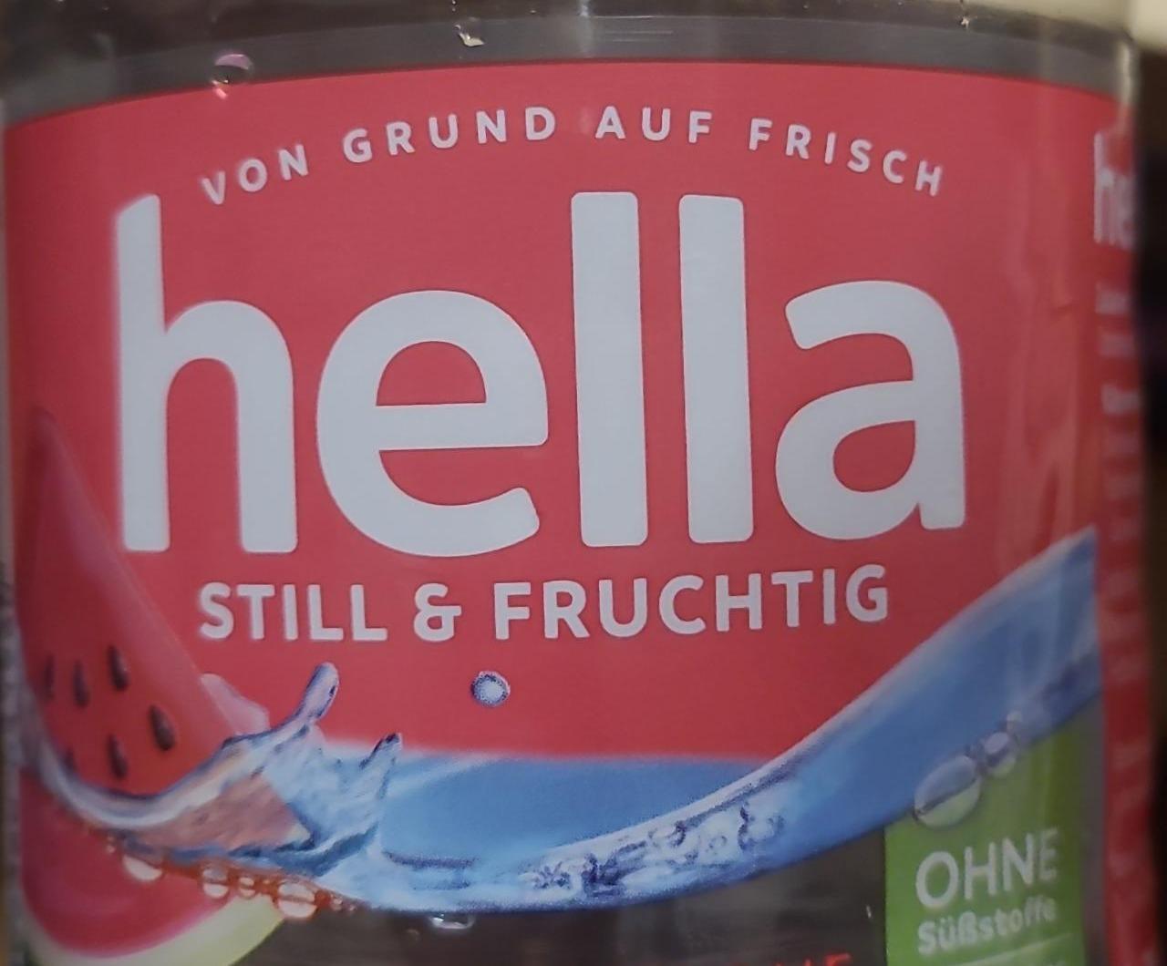 Fotografie - Erfrischungsgetränk mit wassermelonenaroma Hella