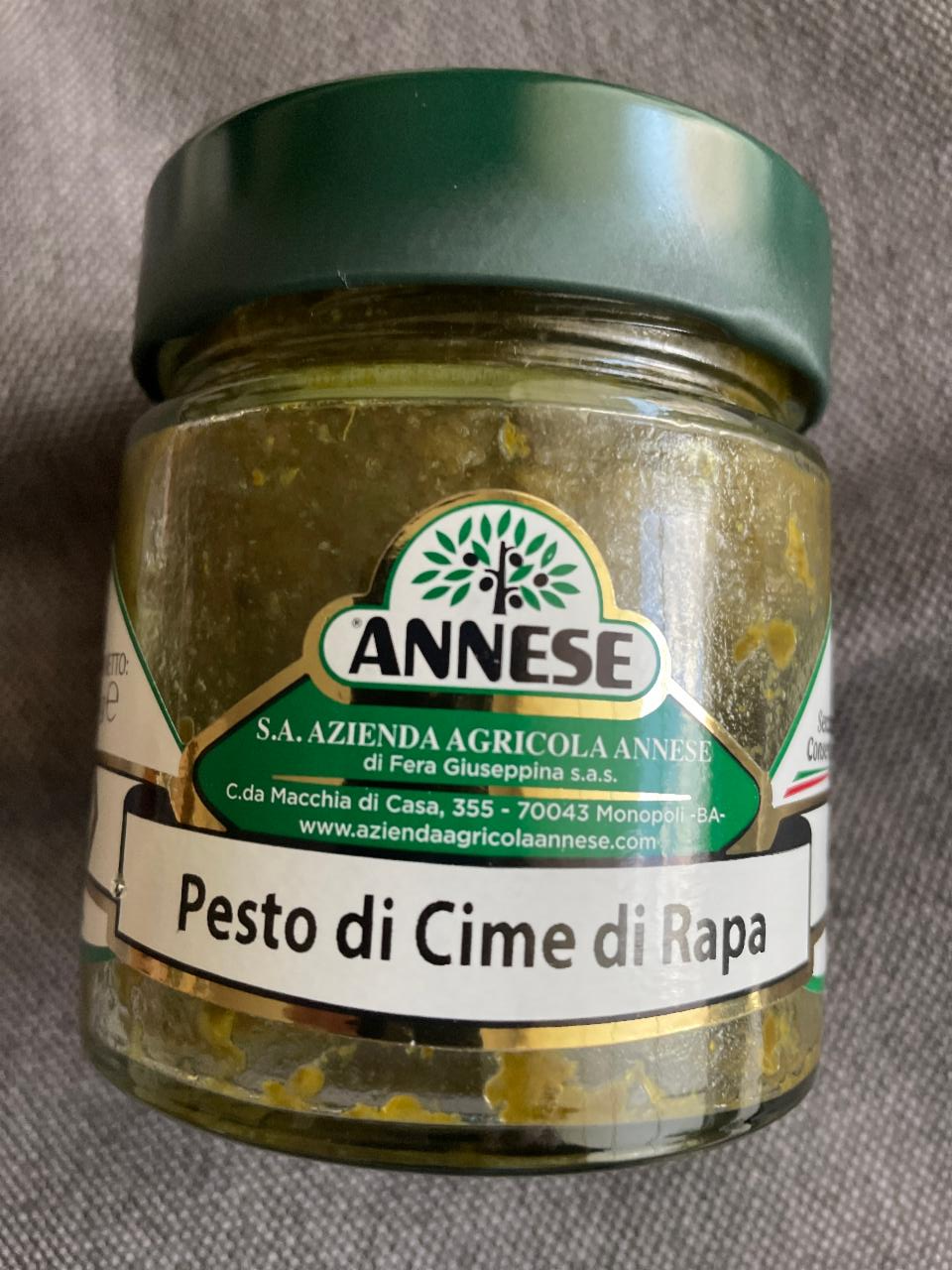 Fotografie - Pesto di Cime di Rapa Annese