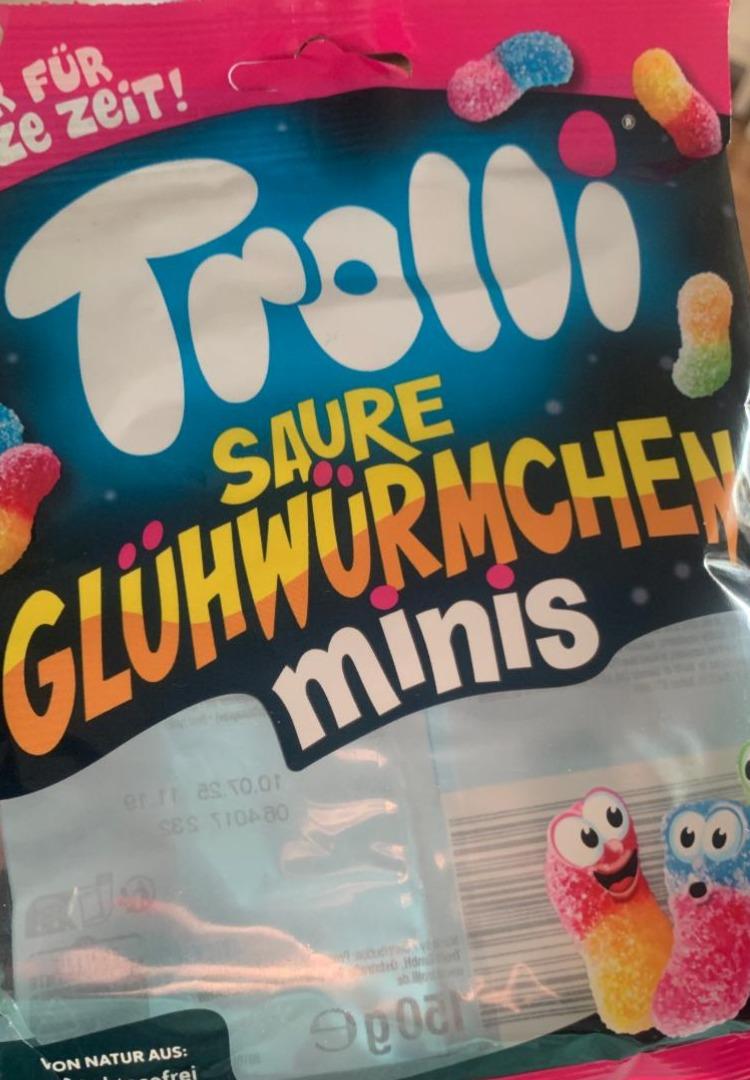 Fotografie - Saure glühwürmchen minis Trolli