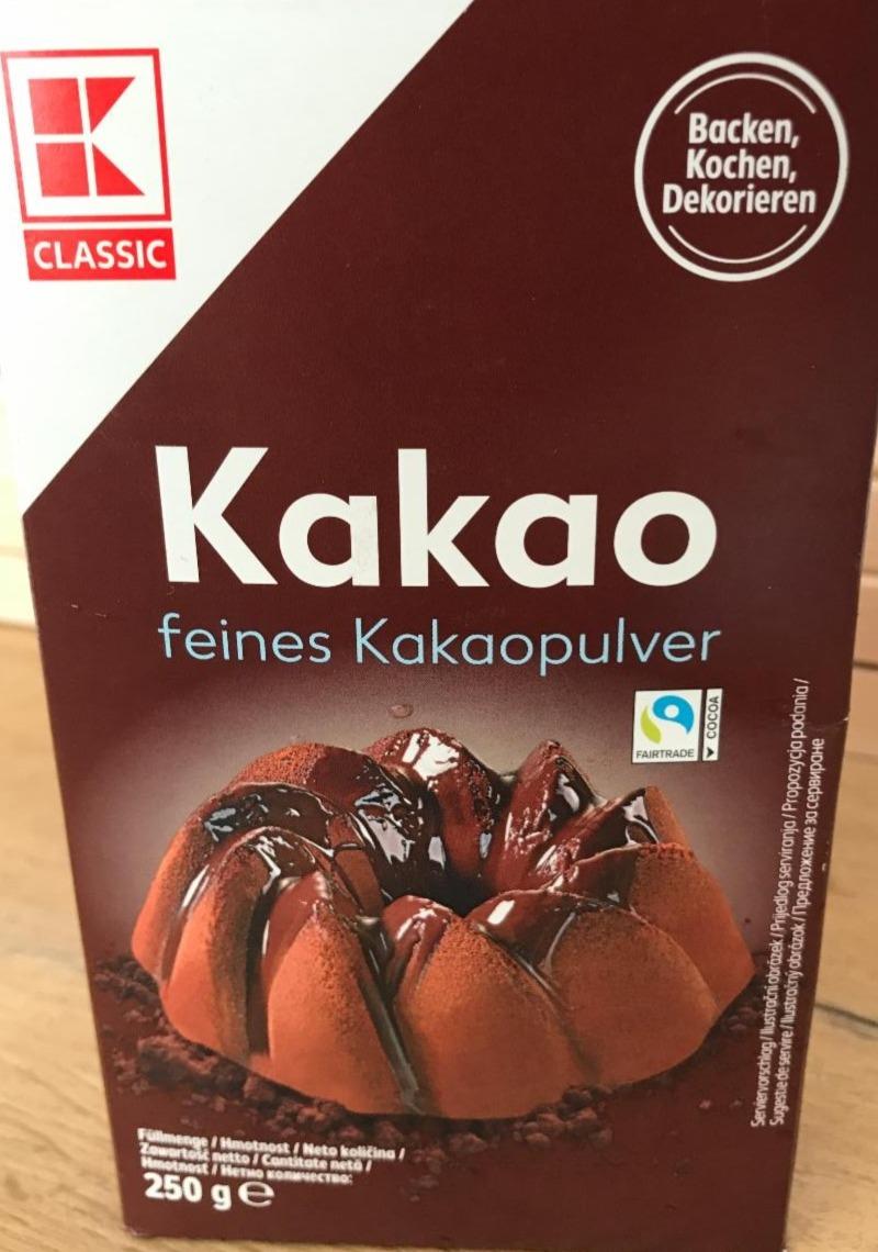 Fotografie - Kakao feines Kakaopulver K-Classic