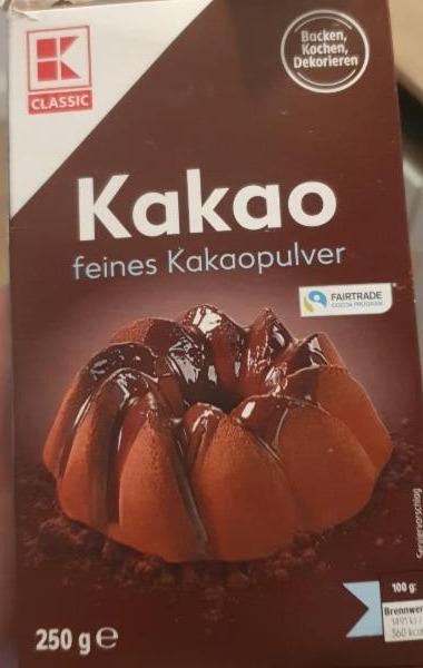 Fotografie - Kakao feines Kakaopulver K-Classic