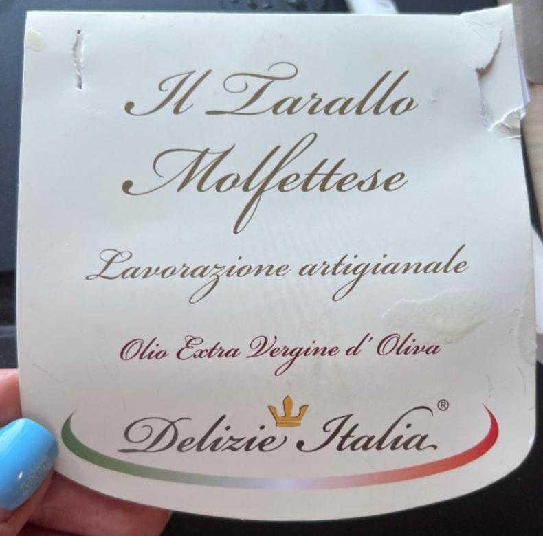 Fotografie - Il tarallo molfettese taralli olio evo Delizie Italia