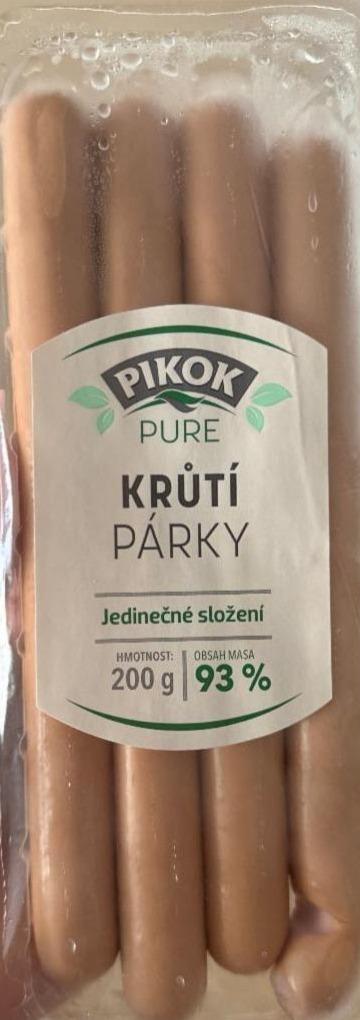 Fotografie - Krůtí párky 93% Pikok Pure