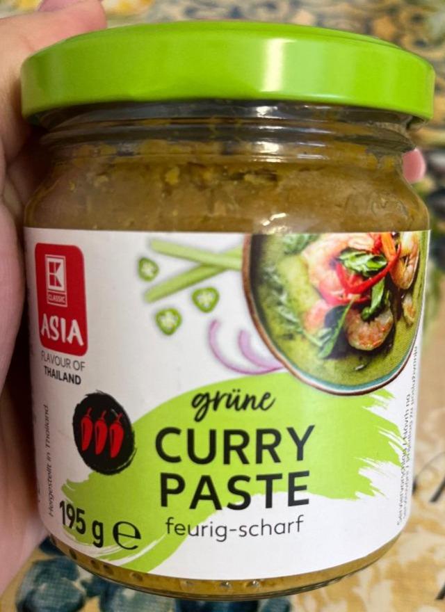 Fotografie - Asia grüne curry paste K-Classic