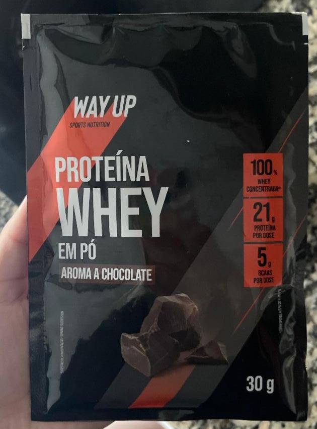 Fotografie - Proteína whey em pó aroma a chocolate Way Up