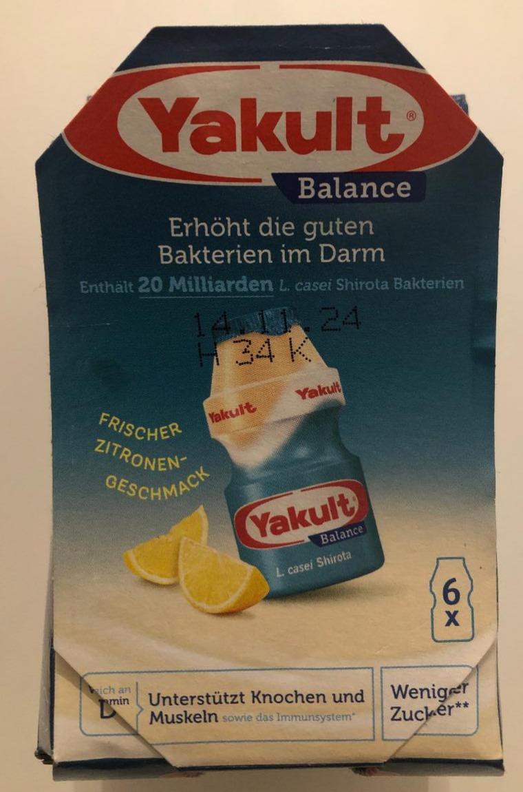 Fotografie - Balance frischer zitronengeschmack Yakult