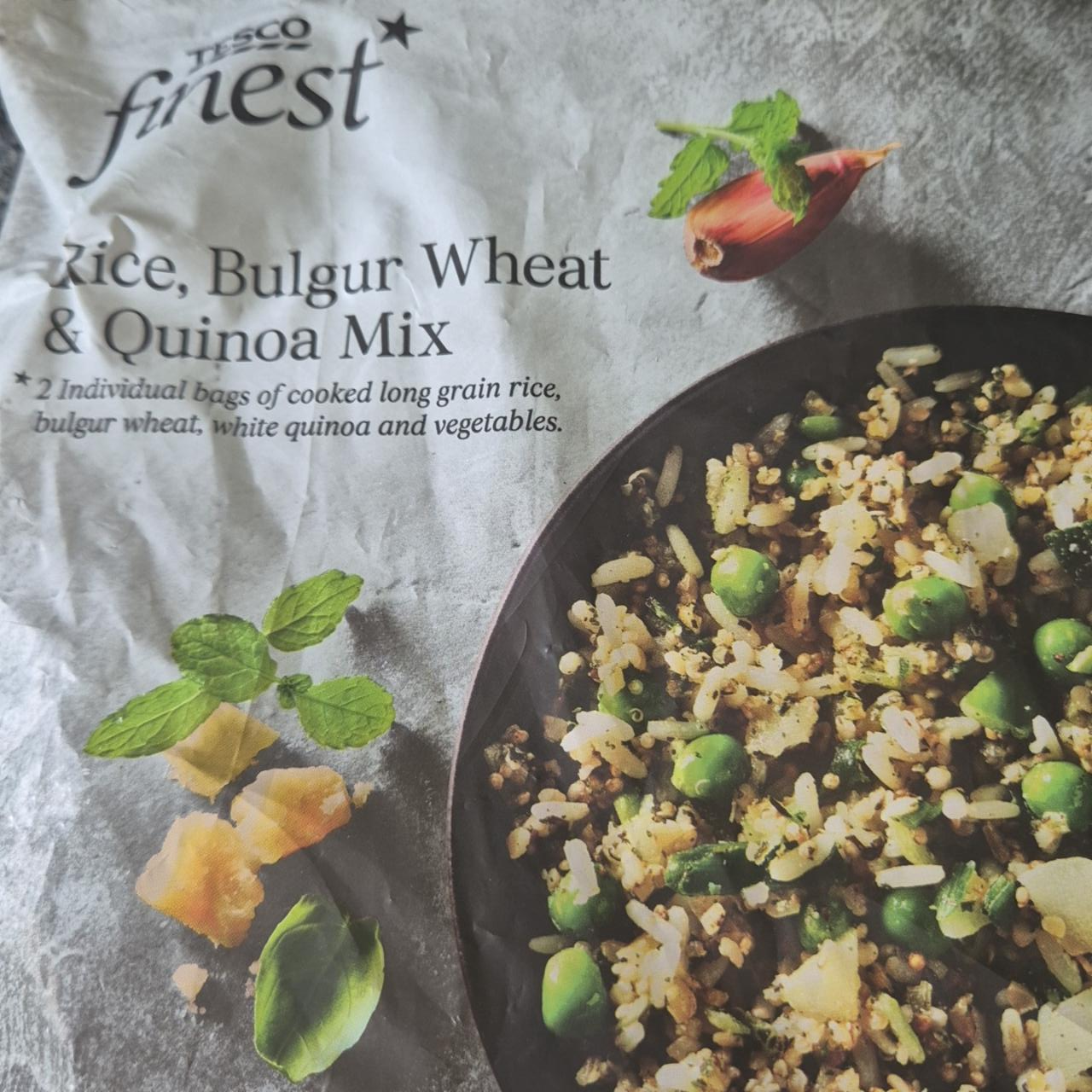 Fotografie - Rice, bulgur wheat & quinoa mix Tesco finest