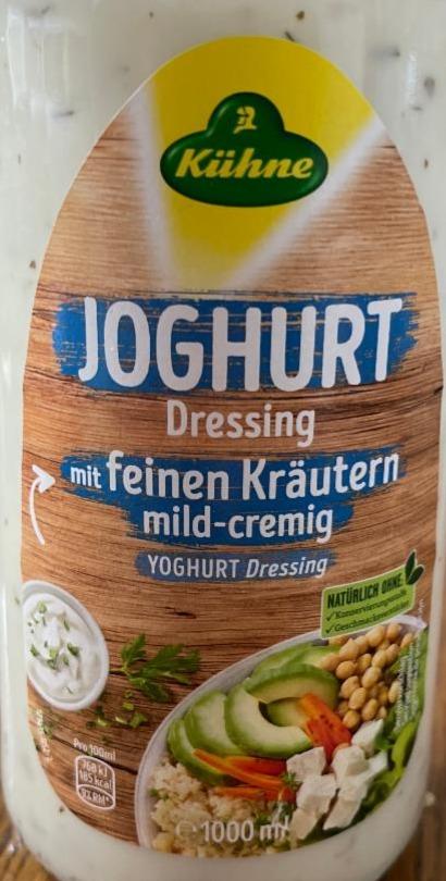 Fotografie - Joghurt dressing mit feinen kräutern mild-cremig Kühne