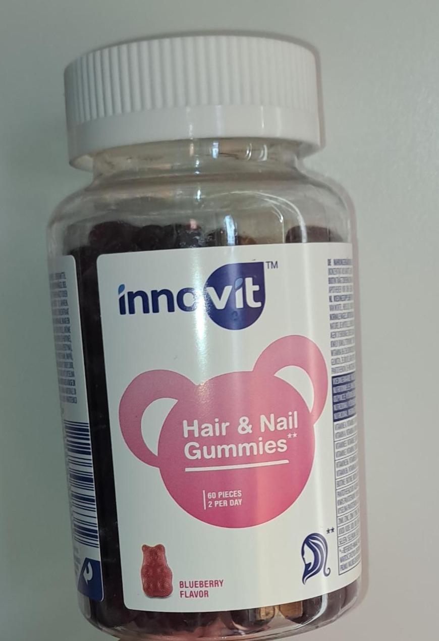 Fotografie - Hair & Nail gummies blueberry Innovit