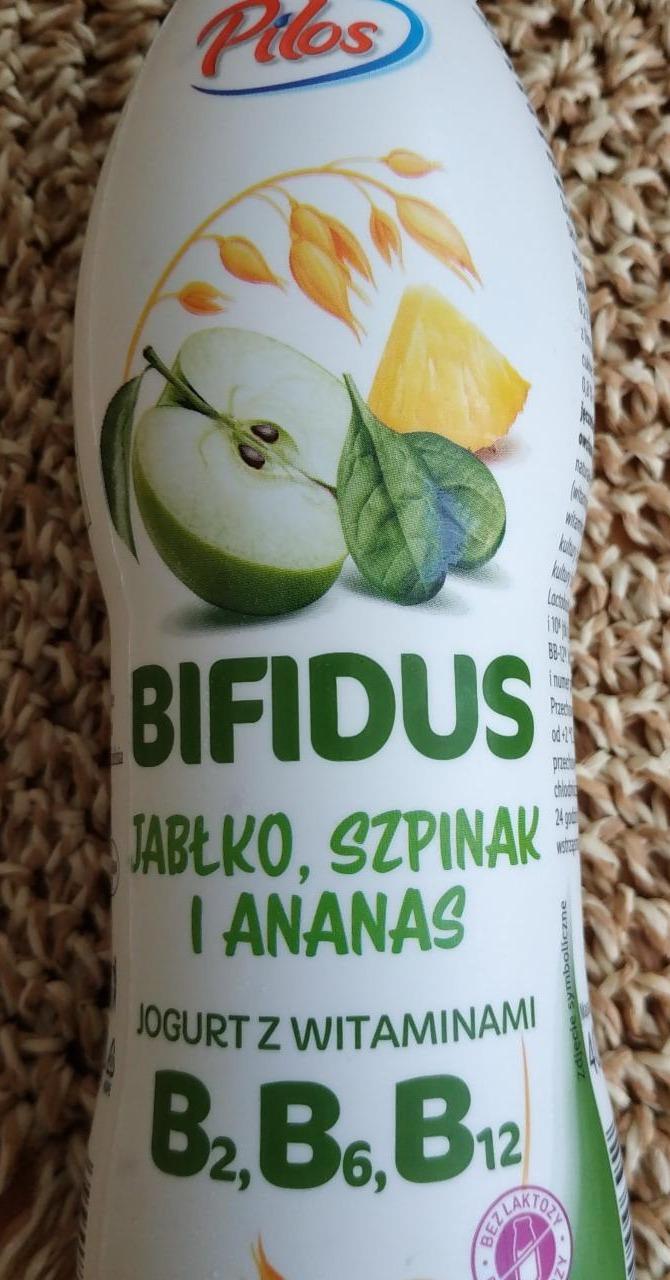 Fotografie - Bifidus jabłko szpinak i ananas Pilos