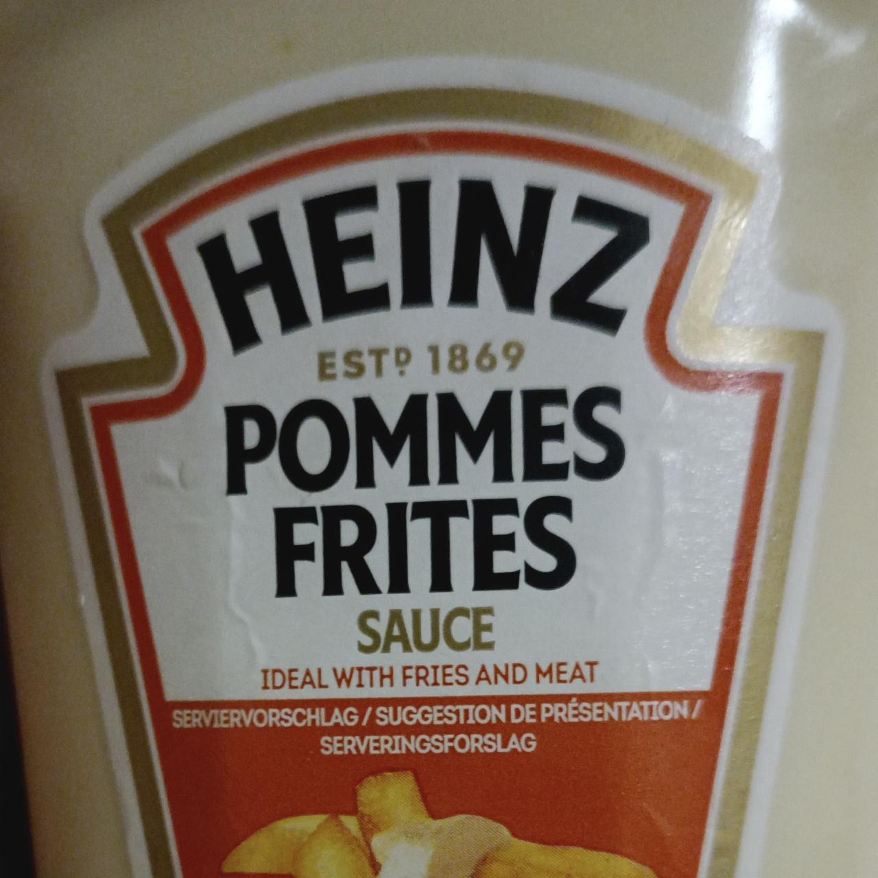 Fotografie - Pommes frites sauce Heinz