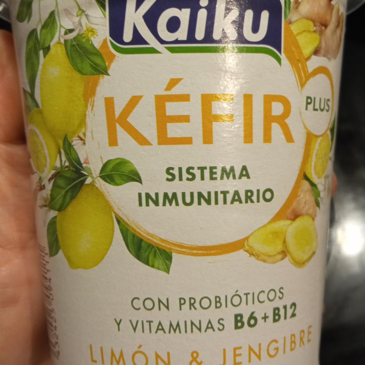 Fotografie - Kefir sistema inmunitario limón & jengibre Kaiku