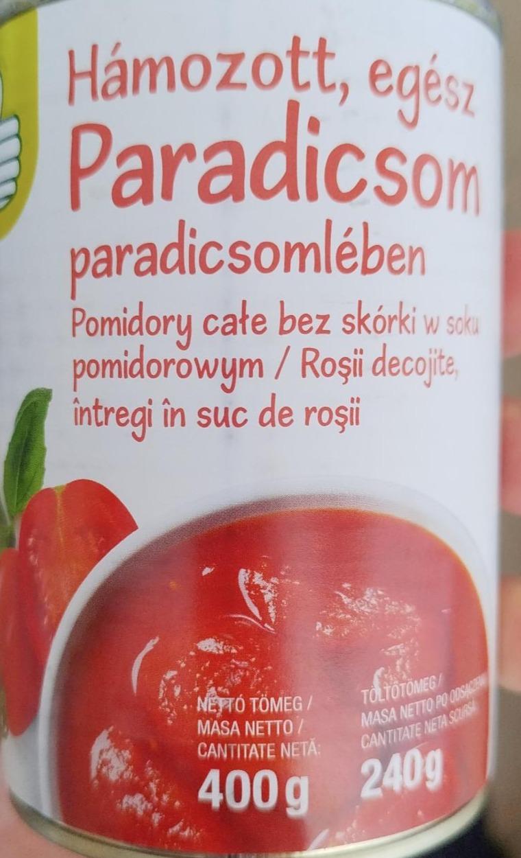 Fotografie - Hámozott egész paradicsom