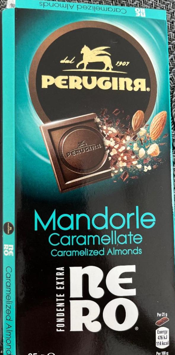 Fotografie - Fondente extra nero mandorle caramellate Perugina