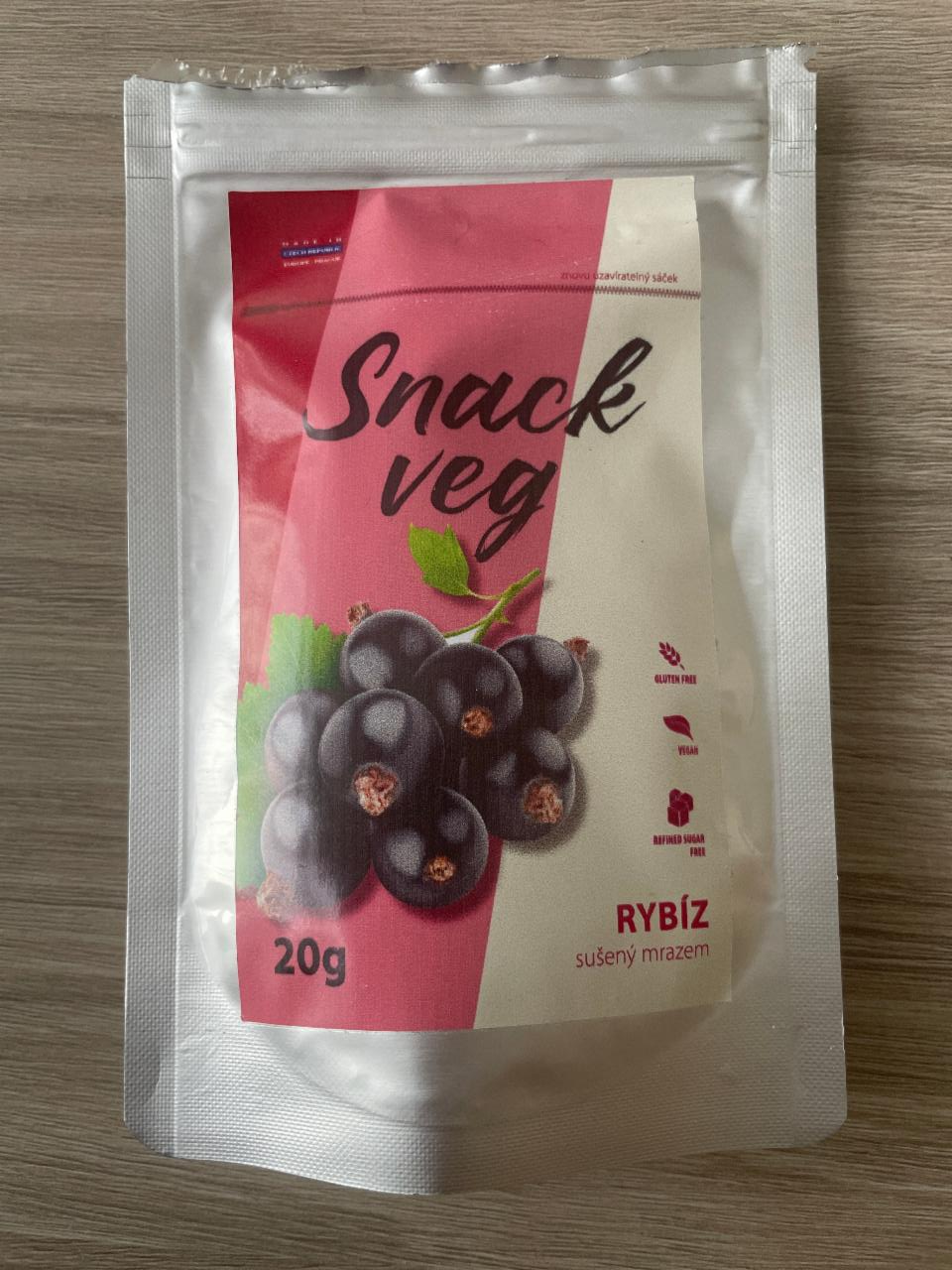 Fotografie - Rybíz sušený mrazem Snack veg